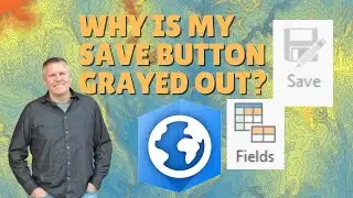 GIS Tutorial - Modify Field Properties - Save Button Grayed Out