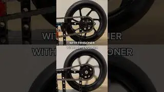 Chain Drive With Tensioner Vs Without Tensioner