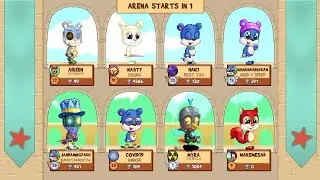 Cutie Robot Axolotl/The Metal Bird gameplay in the Arena!!!