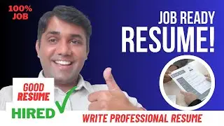 Mastering Career, Ultimate Resume Building Strategy, Expert Tips/Tricks & Land Your Dream Job [2024]