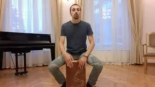 Ритм на кахоне (как играть с барабанными рудиментами)