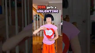Dora gets a Valentine