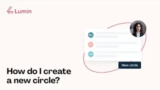 How do I create a new Circle?