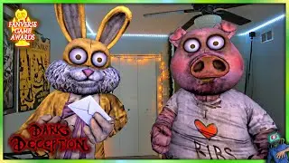 Lucky the Rabbit & that 'Pig' INVADE & DESTROY Dark Deception Show...