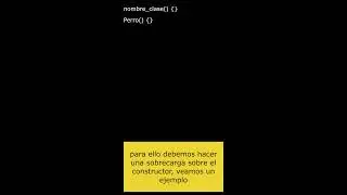 Tips rapidos en C#/ constructor 