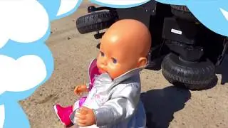 Baby dolls videos on vacation Kidsvideos about pupsies in the country