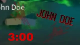 John Doe зашёл в роблокс в 3:00