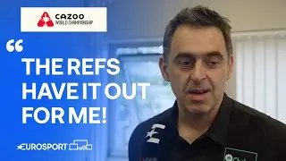 Ronnie O'Sullivan discusses black ball respot controversy against Stuart Bingham 👀
