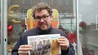Maarten Poorter  (stadsdeelvoorzitter Amsterdam Oost)  over de Wij ♥ Oost krant