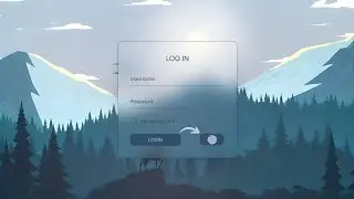 Animated Login Form Using HTML and CSS | Login Form