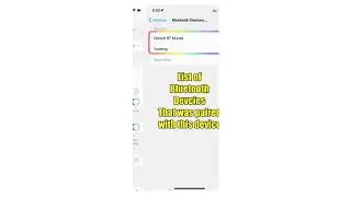 Add Bluetooth mouse to control an iPhone
