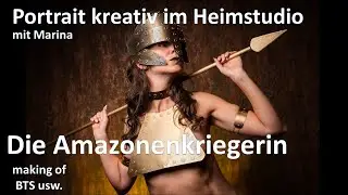 Portrait kreativ im Heimstudio........die Amazonenkriegerin