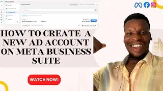 Learn How to Create a New Ad Account on Meta Business Suite - Prepaid/Postpaid Facebook Ad Account