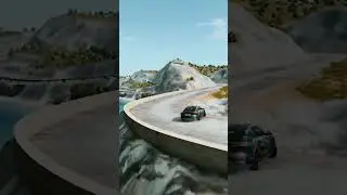 Красивый дрифт спуск на Ауди/BeamNG drive 