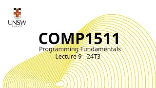 COMP1511 Week 5 Lecture 1