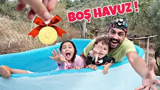 ÇEYREK ALTIN ÖDÜLLÜ! 24 SAAT HAVUZDA KALMA CHALLANGE!