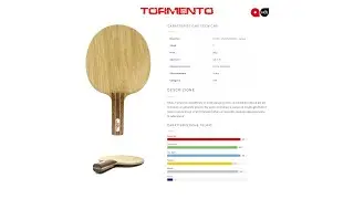 ARTTE TORMENTO High Performance Table Tennis Blades. Handmade in Italy. Tradition and Innovation.