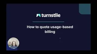 Quoting usage-based billing | Turnstile