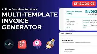 Build a Multi-Template Laravel 12 Invoice Generator - Template Switching with Live Previews | Part 5