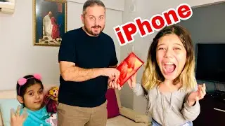 TUANAYA iPhone Aldık !! BÜYÜK SÜRPRİZ (ŞOK OLDU) KARNE HEDİYESİ. ZEYBEK AİLESİ 