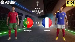 FC 25 - Portugal vs France - Ronaldo vs Mbappe | FIFA World Cup 2026 | Mbappe VS Ronaldo