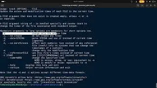 Practical Linux 08: touch command part-2
