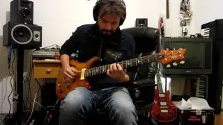 PRS SE 277 Baritone Semi hollow Clean sound