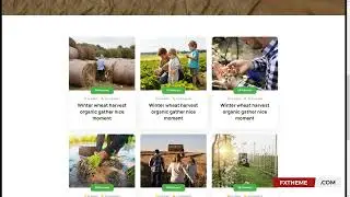 Agrios - Agriculture Farming PSD Template eco agriculture farmer