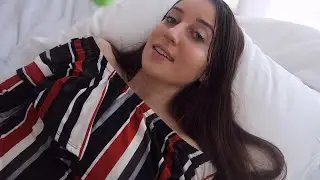 ASMR Pov I'm Laying on YOUR Lap // Personal Attention, Brushing, Face Touching, & Finger Tracing