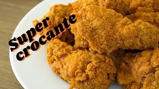 Como faço meu frango frito estilo coreano