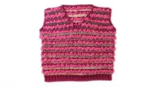 Crochet vest for children 3-4 years old part 1\2 baby crochet vest 