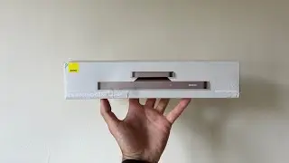 Молчаливая распаковка лампы для путешественников Baseus Magnetic Stepless Dimming Charging Desk