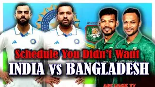India vs Bangladesh 2024 Tests full schedule, squads, tickets, streaming