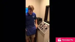 Clean Teen in the medical workplace