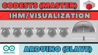 Comunicação CODESYS e ARDUINO via MODBUS RTU #11 - Visualization