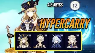 NAVIA Hypercarry 4.2 Abyss Second half | Genshin Impact