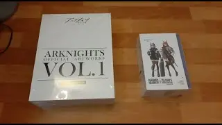 Arknights Official Artworks Vol.1 // Arknights Comic Anthology unboxing