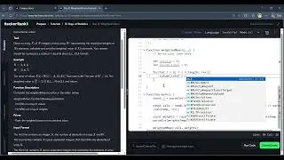 Solving Weighted Mean ( HackerRank )