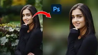 Photo ka Background blur kaise kare | How to Blur Background in Photo | Photoshop Tutorial