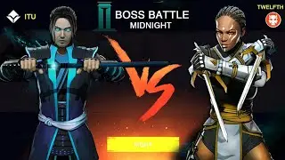 Shadow fight 3 Boss Battle Twelfth  Midnight Levei 52