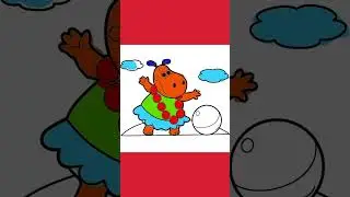 #shorts|Drawing Doll |coloring for kids & toddlers|lets draw, paint together|beginer draw|