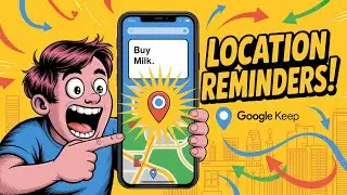 How to set location based reminders in Google Keep 2022