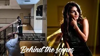 BTS- Photoshoot Using an Off-Camera Flash Godox AD200+ AD600