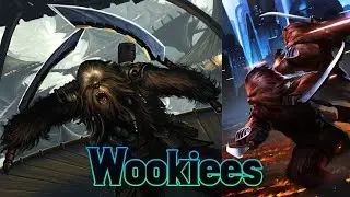 Wookiees in Star Wars