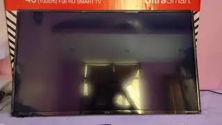 Vu 40inch (100cm) Full HD Smart Tv Unboxing 