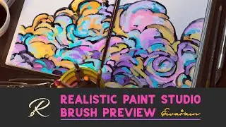 Realistic Paint Studio ◆ Brush Preview