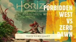 HORIZON ZERO DAWN VS FORBIDDEN WEST - QUAL O MELHOR!?