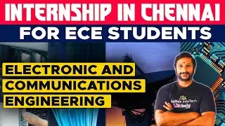 ⚡Best Internship for ECE students | Internship in chennai for ECE Students 