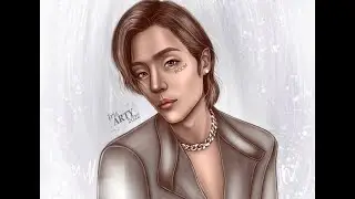 Lee Minhyuk Huta BOOM Challenge | Procreate Speedpaint
