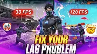 Free fire 💯% Lag Problem Fix🤩 Settings⚙️ | How To Solve🤔 | Lag Problem in free fire | jbx jod